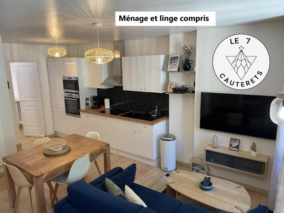 Appartamento T3 moderne et cosy avec linge et ménage compris Cauterets Esterno foto